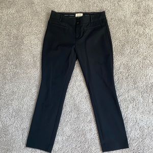 NWOT Anthropologie Slim Black Trousers